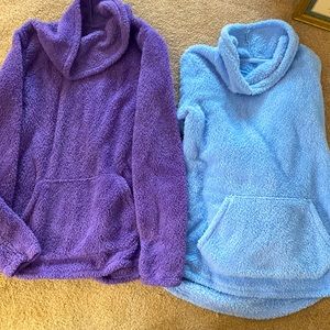 2 girls warm sweaters size 16-18